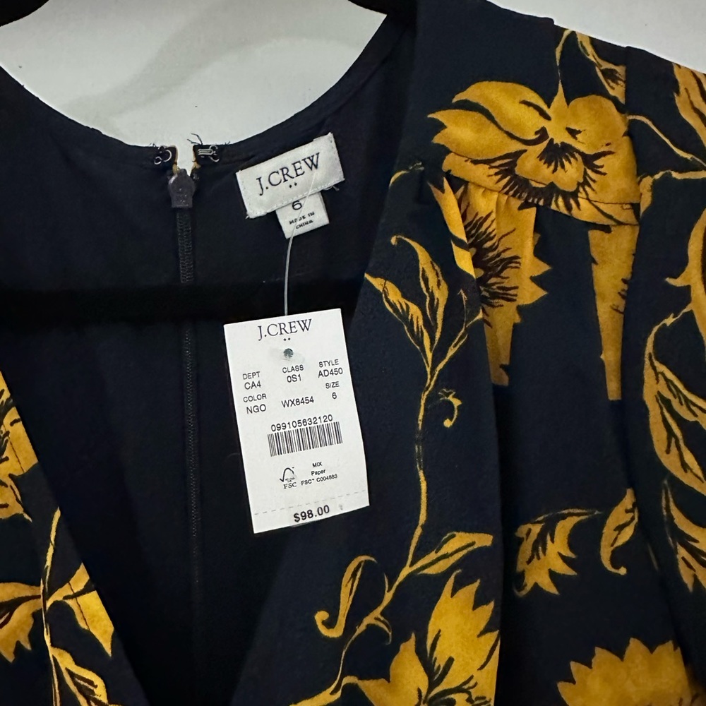 Pleated sunflower dress.